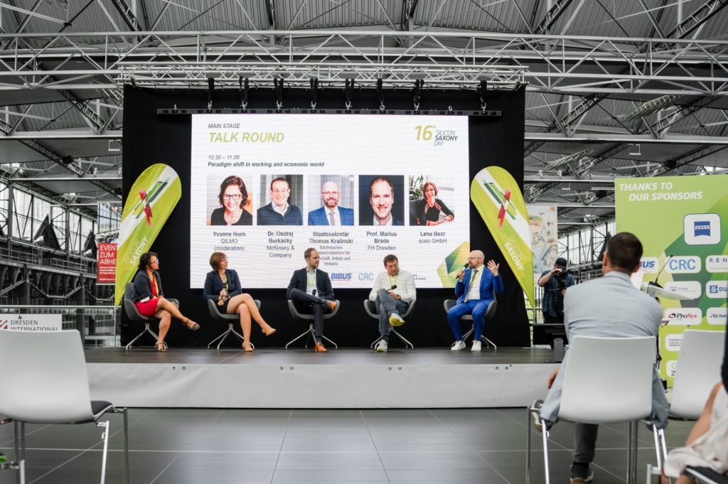 Panel auf dem Silicon Saxony Day
